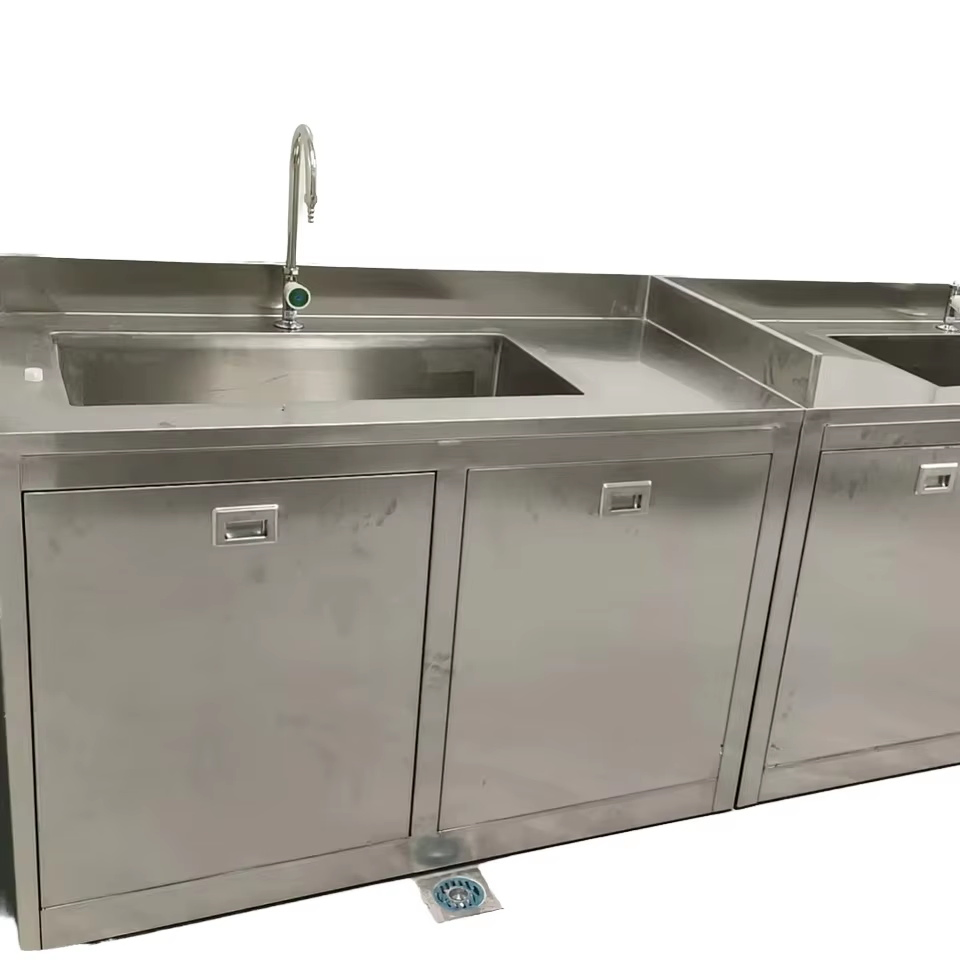 Quality Stainless Steel Hospital Wash Basin Medical Hospital Lab Furniture Surgical Scrub Sink