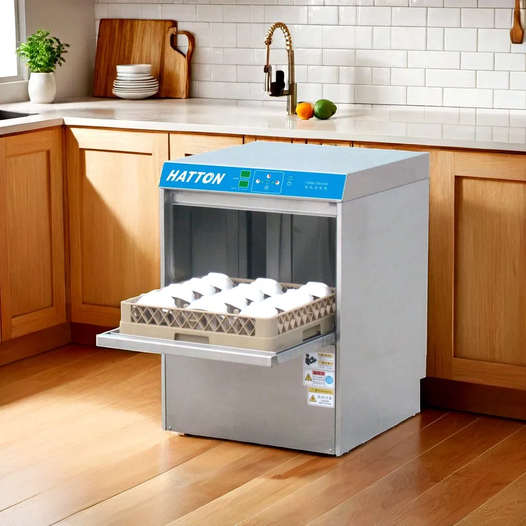 Commercial Undercounter Dishwasher Cup Washer Machine for Bar Kitchen