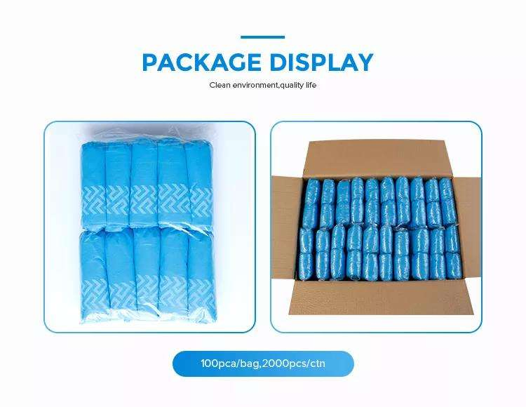 Disposable Waterproof Non-Slip Automatic Shoe Cover Dispenser Machine Nonslip Medical Medical Consumables Shoe Cover