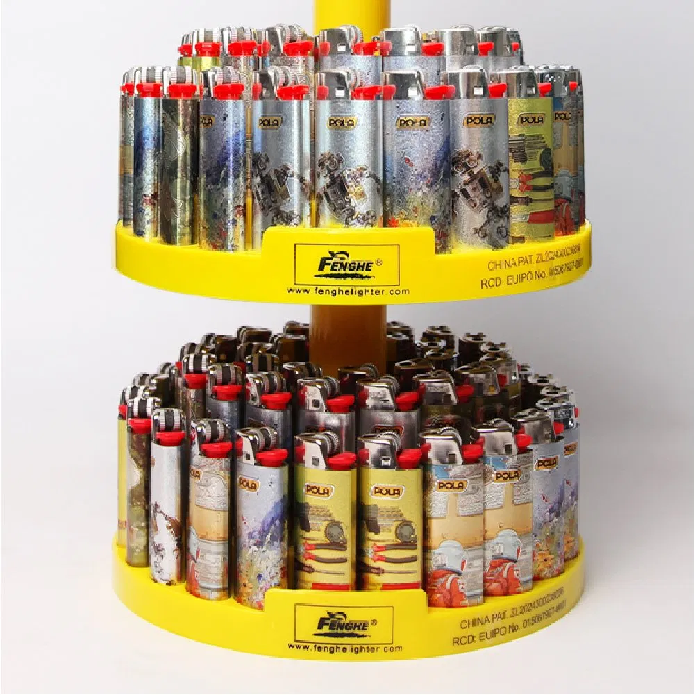 Plastic Disposable Flint Gas Custom Design Factory Direct Supply Lighter for Cigarette