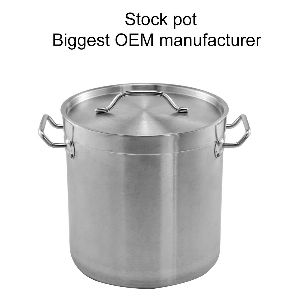 Профессиональная кастрюля из нержавеющей стали 9л