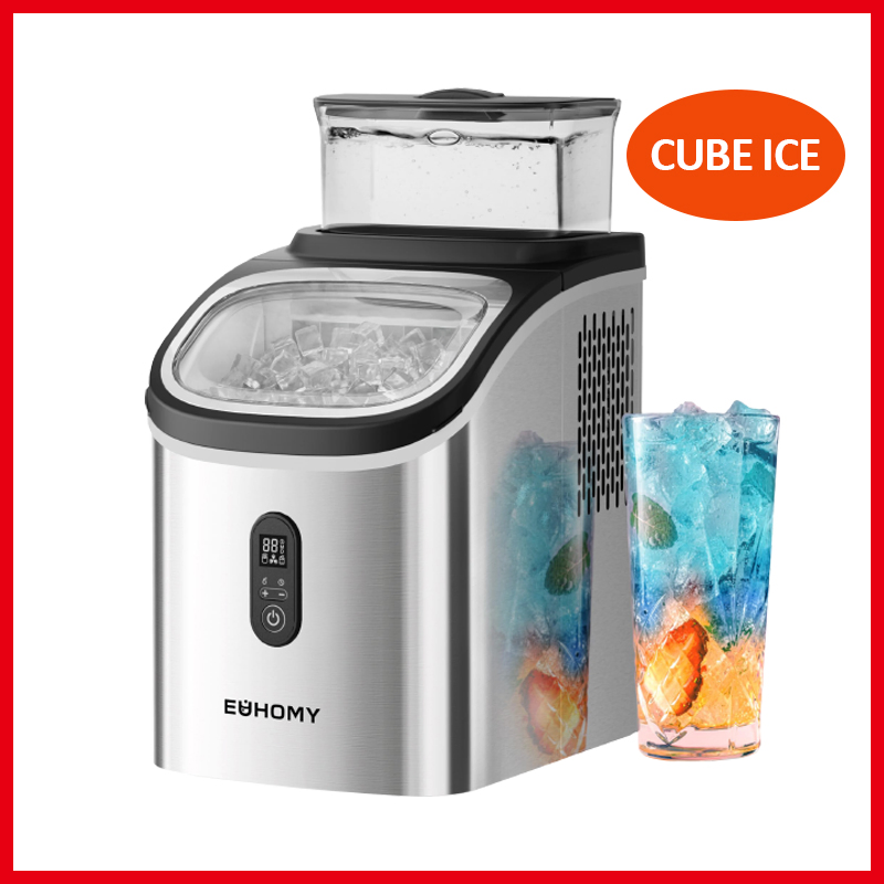 Portable Ice Maker with Touch Control for User-Friendly Operation