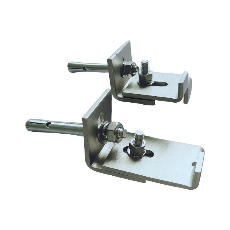 Stainless Steel Fixing Anchor Stone Clamp Metal Wall Cladding System Fitting Bracket