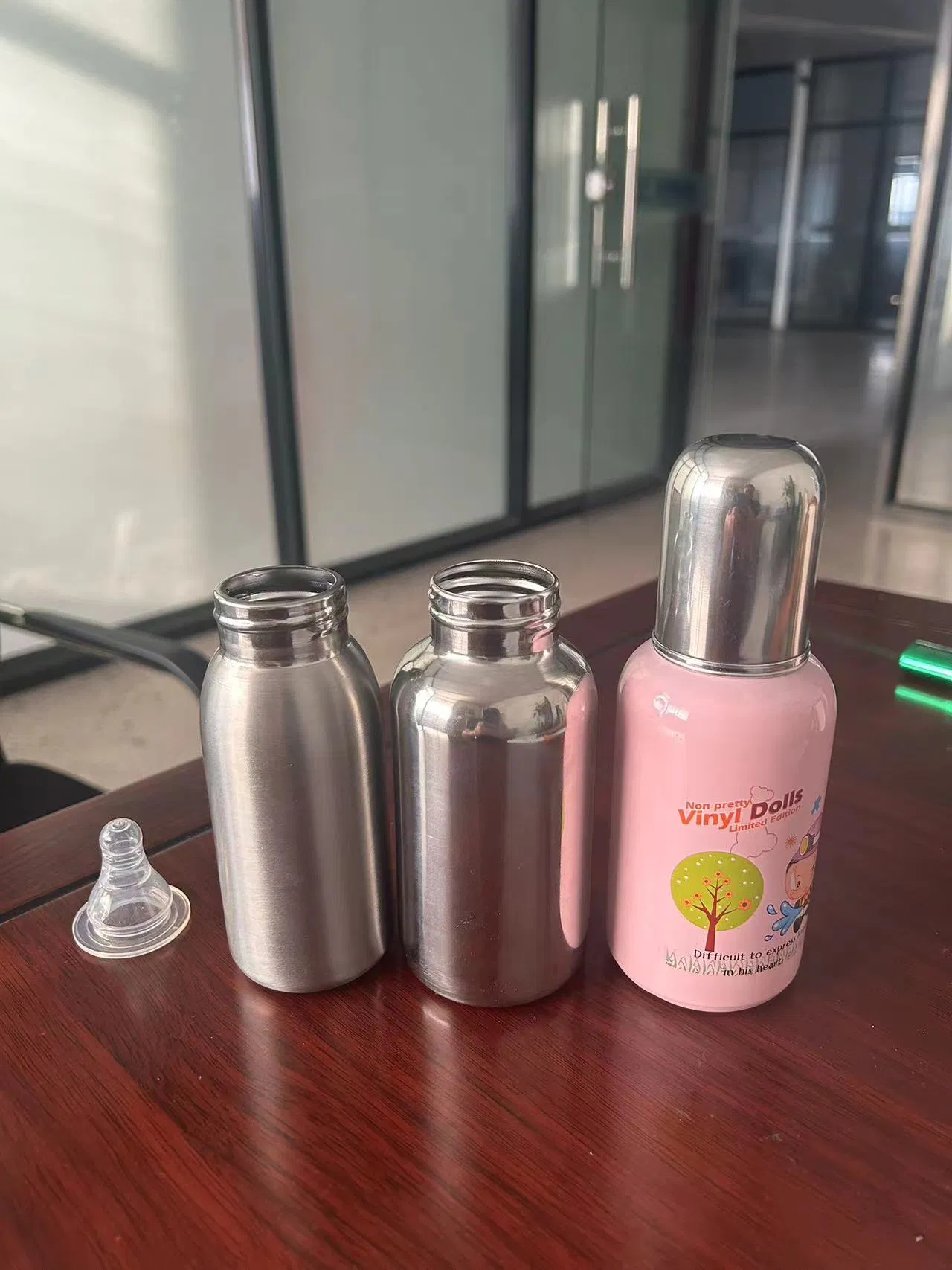 BPA Free Stainless Steel Infant Feeding Bottle