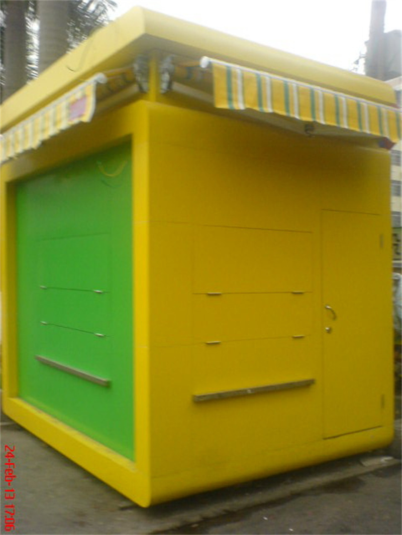Street Mobile Outdoor Food Kiosk with Waterproof Structure
