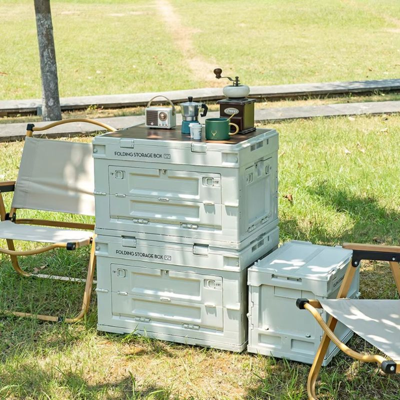 Ultimate Collapsible Plastic Storage Box for Outdoor Adventures