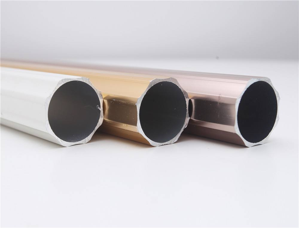 Factory Direct Sale Anodized Aluminium Alloy Tube Round Wardrobe Pipe