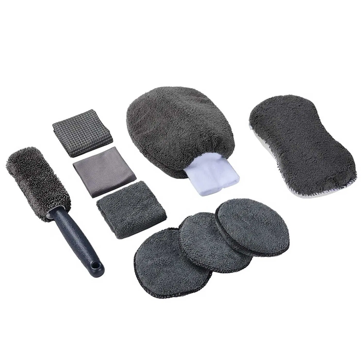 Dust Removal Effect on Car Air Conditioner Outlets Car Wash Cleaning Tools Kit Microfiber Towels Car Detailing Kit