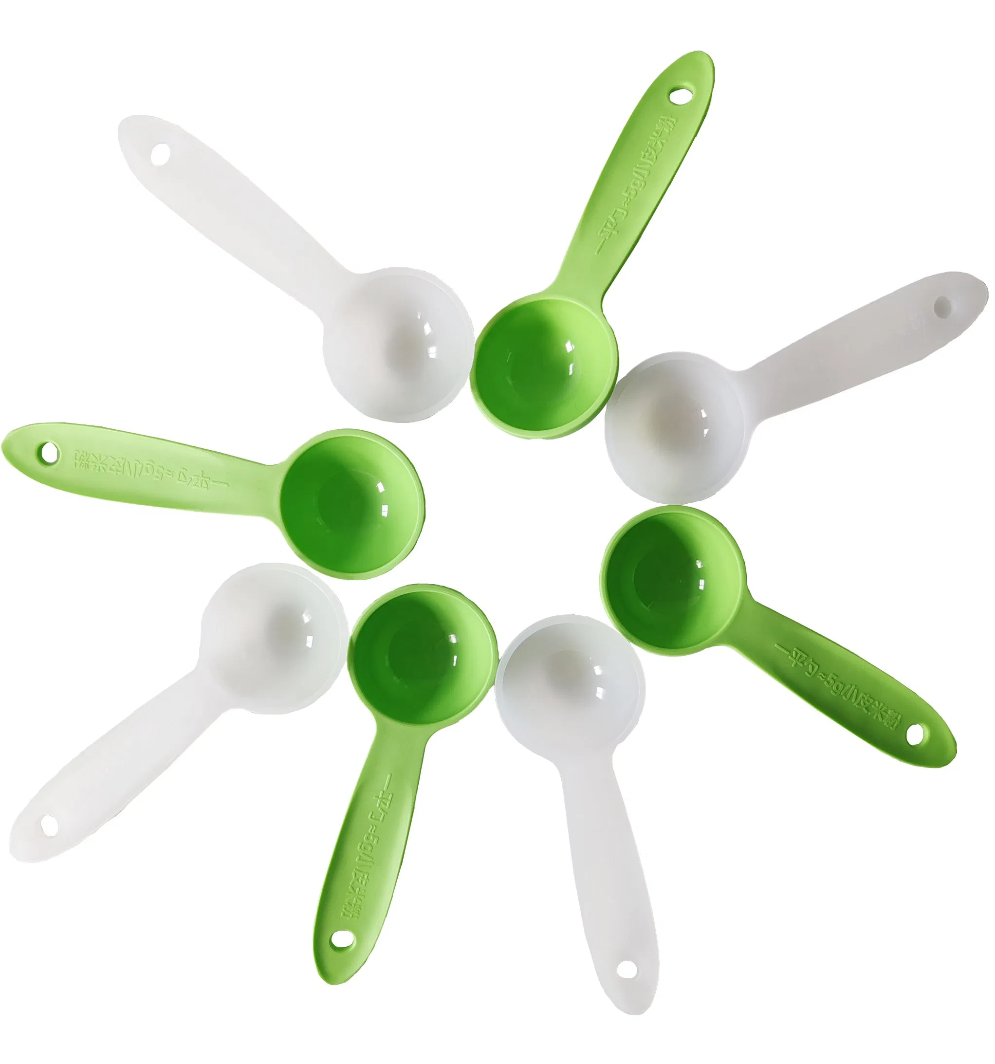 Composatable Biodegradable Plastic Injection Molding Cutlery Plastic Disposable Powder Spoon