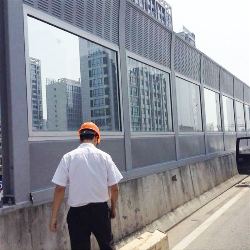 Highway Sound Barrier Sheet Soundproof Wall Acoustical Barrier Fence Construction Noise Barrier