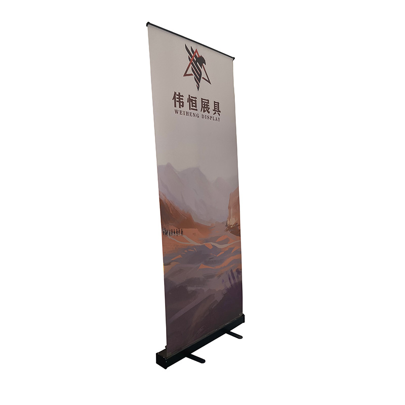 Portable Iron Roll up Advertising Stand for Trade Shows