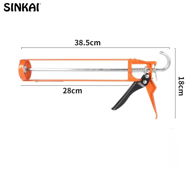 OEM Labor-Saving Manual Smooth Rod Plunger Hand Sealant Gun for Glass Glue and Silicone Caulking