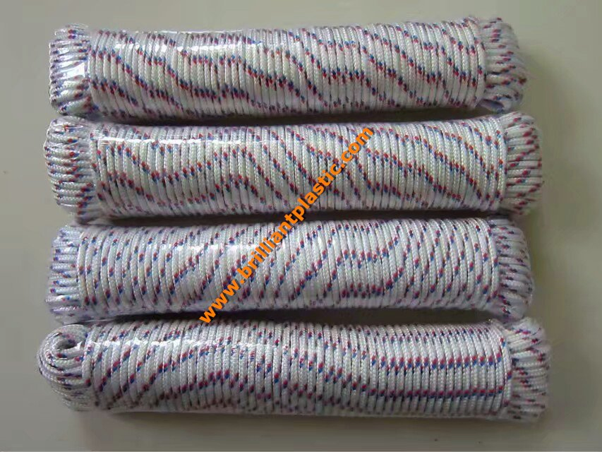 PP Nylon Polyester Multifilament Braided Rope Clothing Rope Climbing Rope