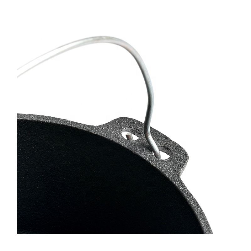 Чугунная голландская печь 31 см с предварительной прокалкой