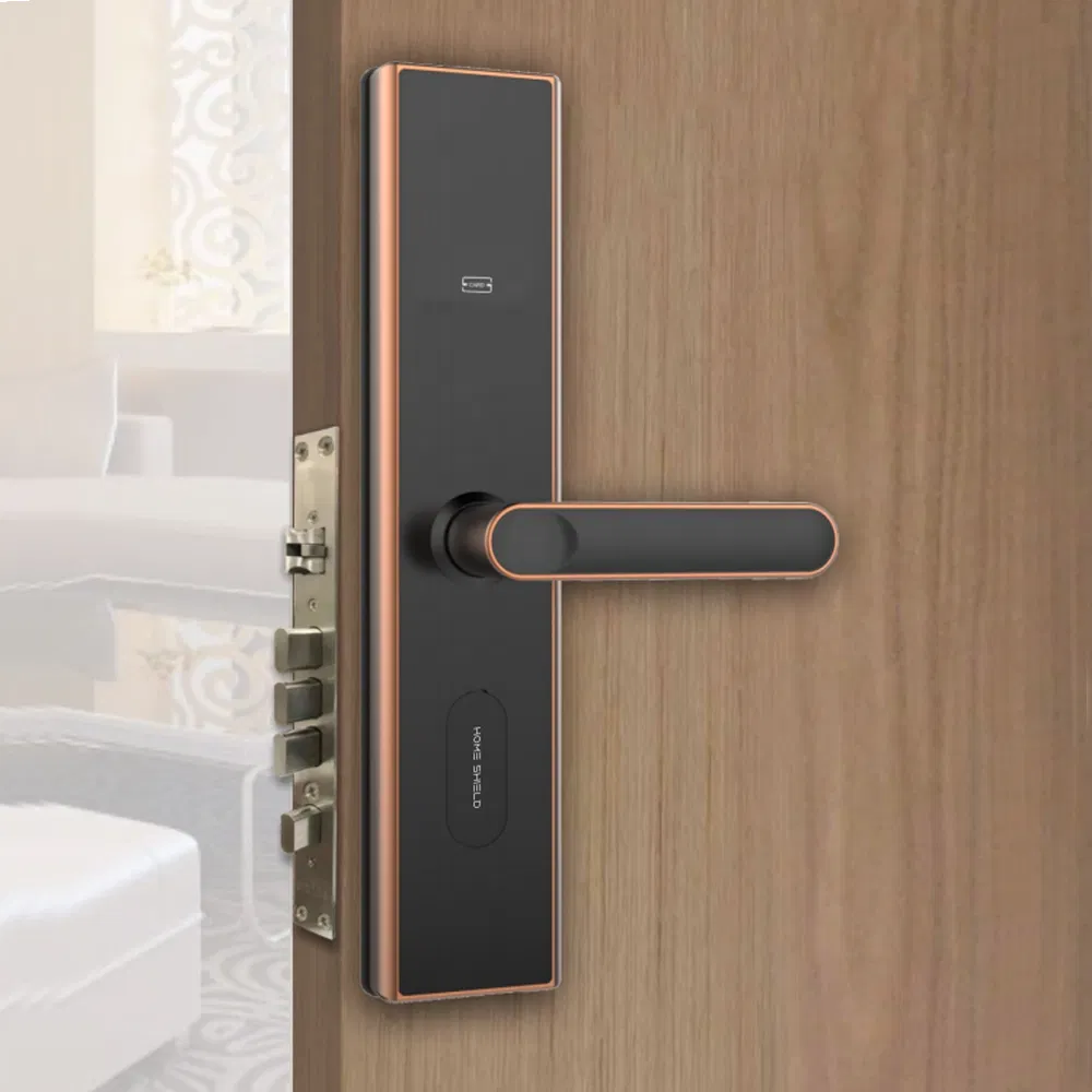 Top Quality Home Security Smart Fingerprint Door Lock with Password Magnetic Card Lock