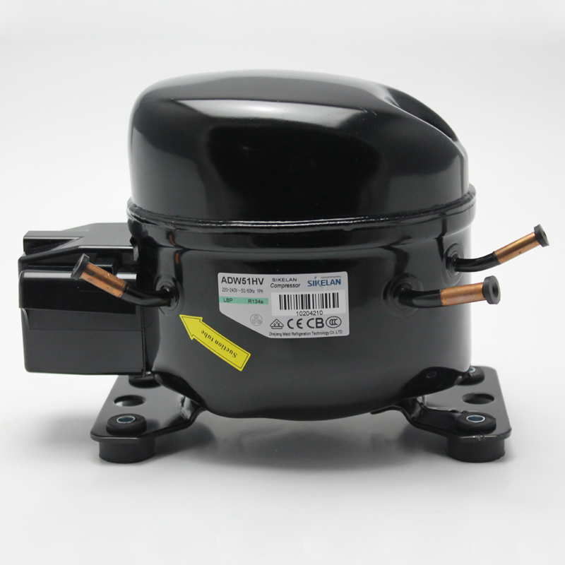 High Efficiency Refrigerator Compressor (ADW51HV) R134A 220V, Cop 1.45