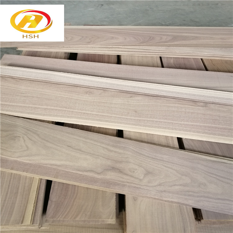 1.5mm Grade ABC Veneer Lamella Floor Sawn Sliced Walnut