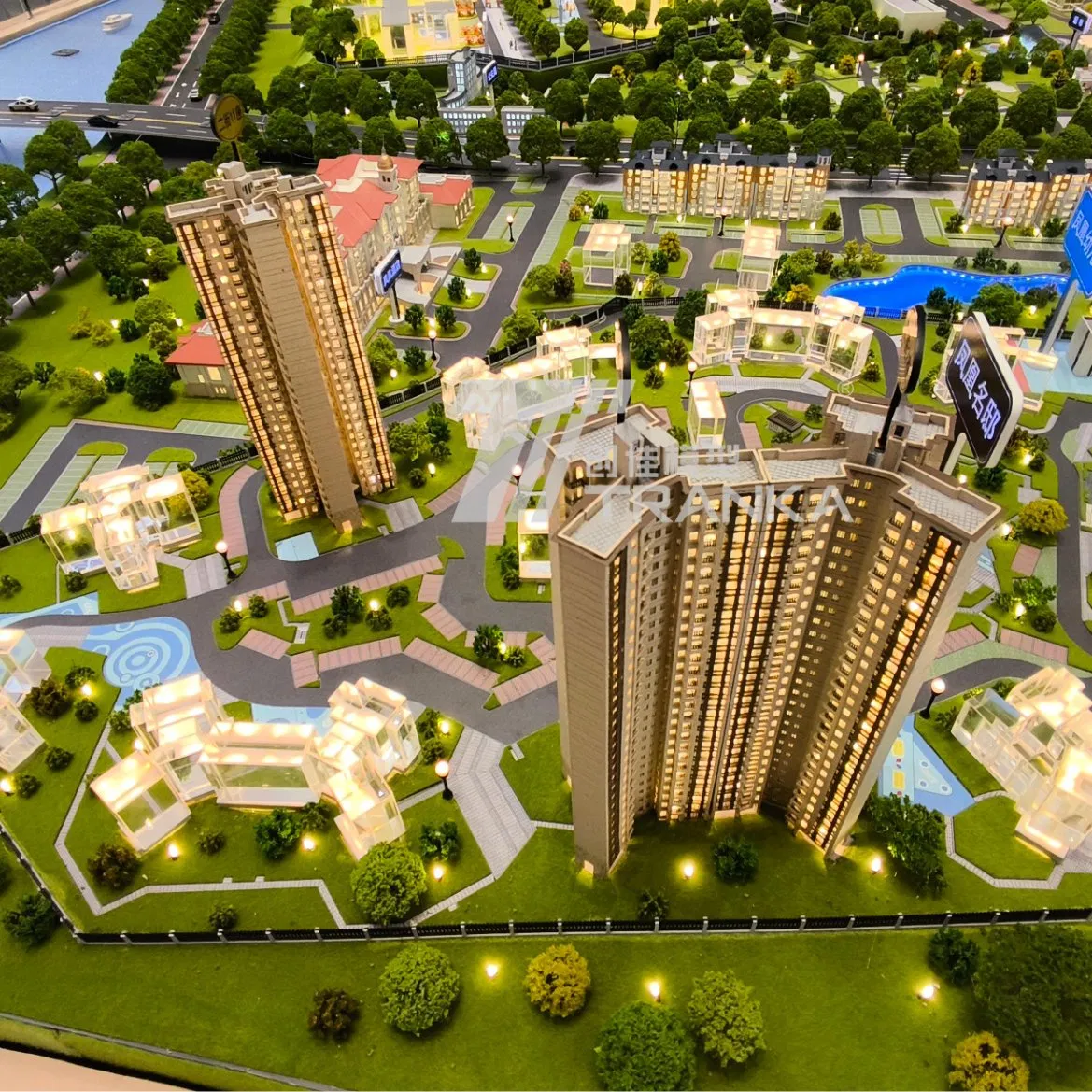 3D Professional Customized Residential Innovative Technology Building Scale Model