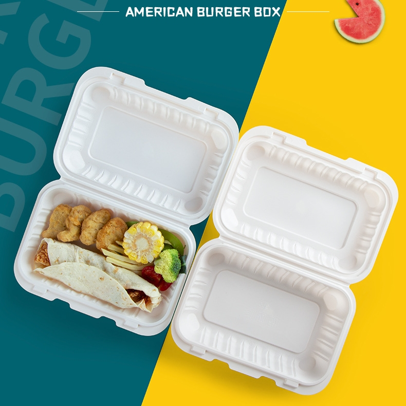 Микроволновые контейнеры для еды на вынос, 4 секции