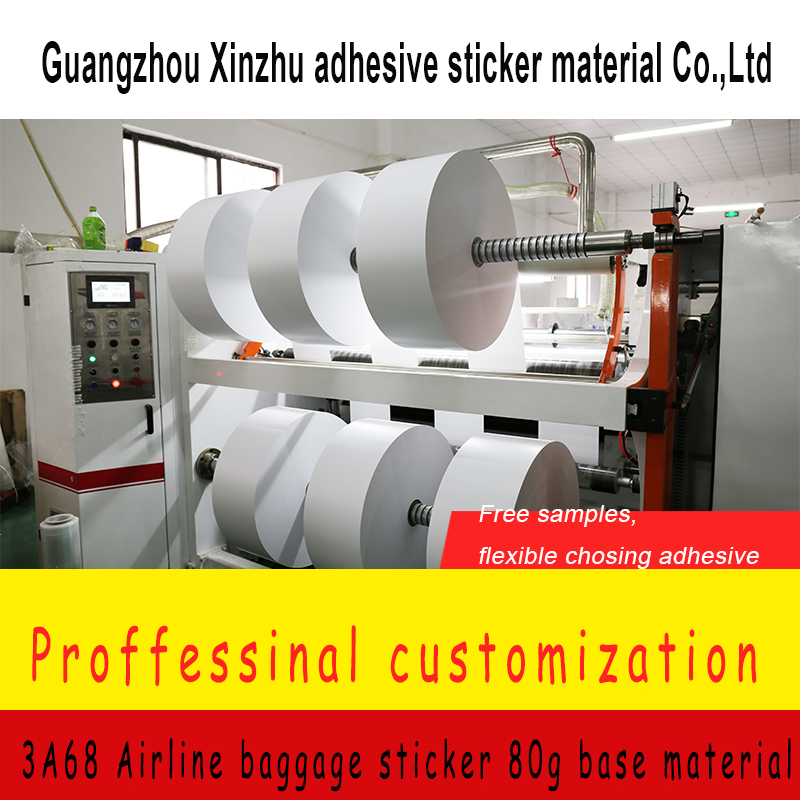 Factory Direct Sell 3A68 Airline Baggage Adhesive Sticker Xz-6A2562