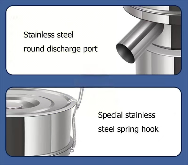 Small Automatic Table Top Vibrating Sifter Shaker Machine for Breading Table Flour Shaking Snack Equipment