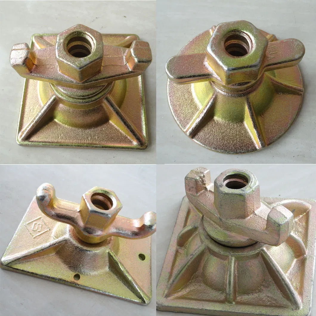 Super Slope Plate with Casting Swivel Wing Nut for Formwork Tie Rod