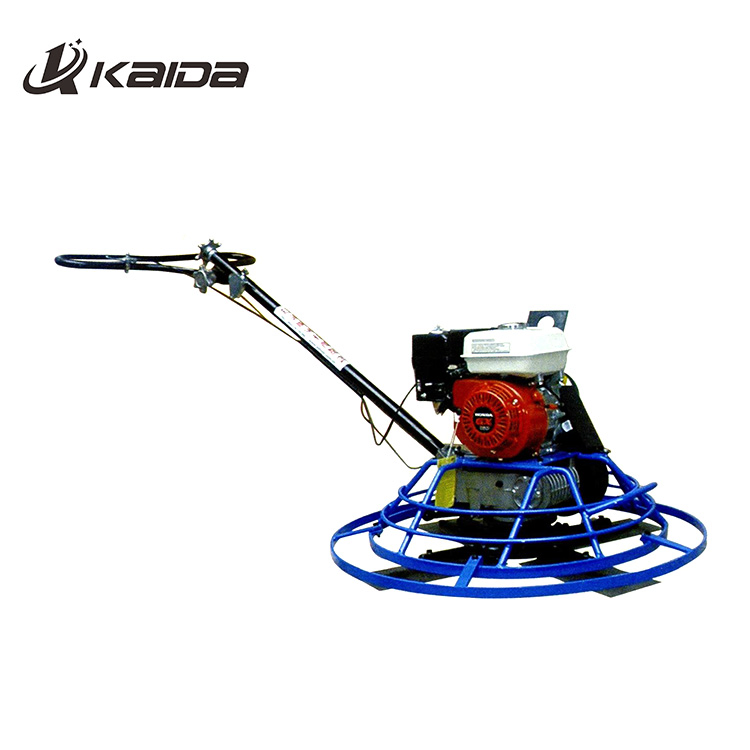 Construction Equipment Concrete Walk Behind Power Trowel Machine