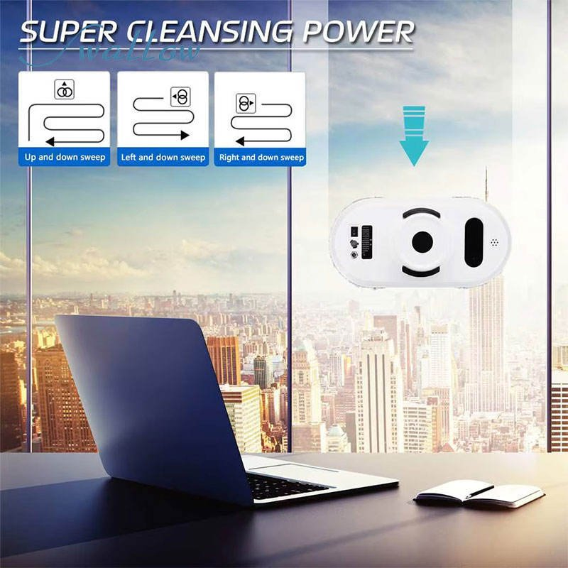 Window Cleaning Robot Glass Dry Wet Window Vacuum Cleaner Machine Window Clean Robot Vacuum Cleaner