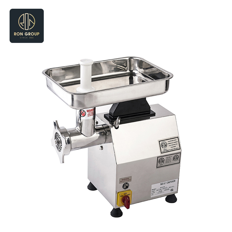 Versatile Stainless Steel Meat Grinder with Multiple Grinding Plates