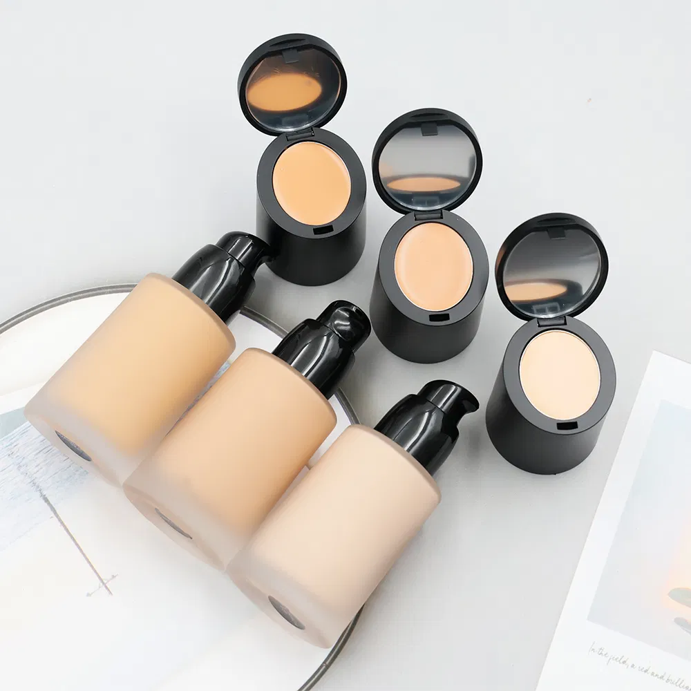 Private Label Liquid Foundation Full Coverage Waterproof Customized Your Logo 24h Long Lasting Vegan Matte Foundation Makeup
