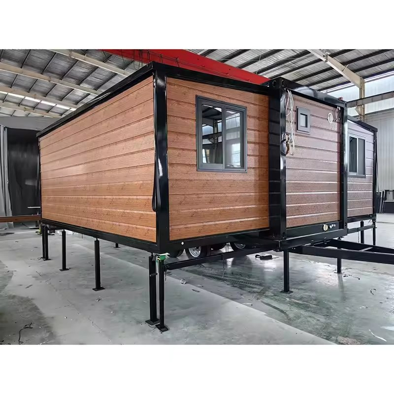 Home Use Modular Prefabricated House with 3 Bedrooms and Living Room Prefab Folding Container House