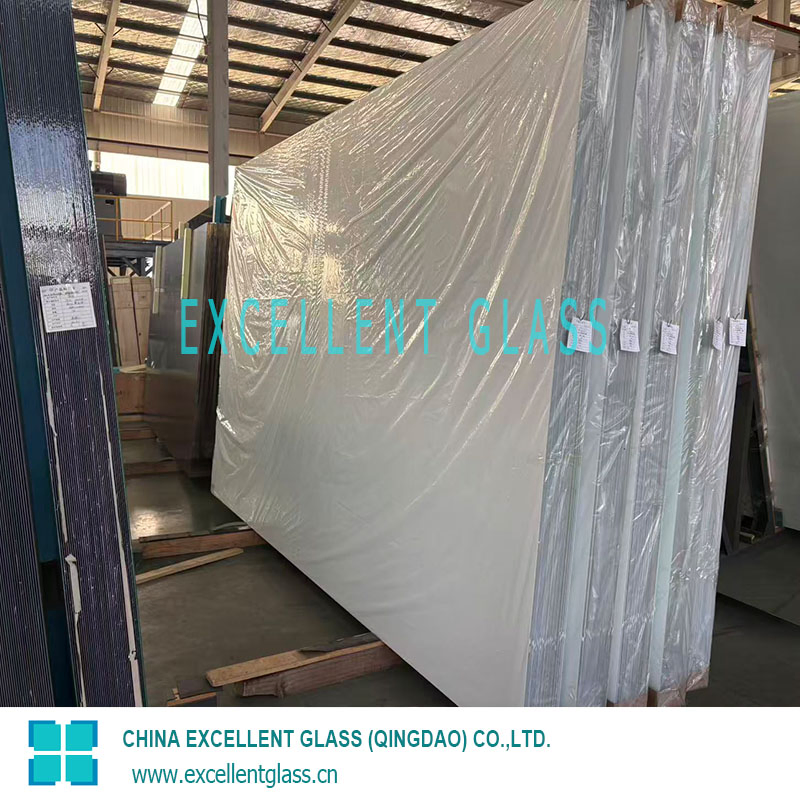 Black Painted Glass/White Painted Glass/Customized Size Glass