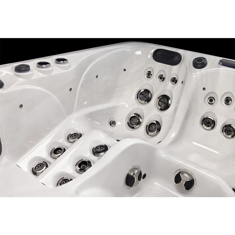 Угловая СПА ванна Sunrans на 5 человек с гидромассажем