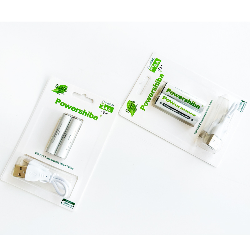 Li-ion AAA Battery High Capacity AA USB Rechargeable Battery