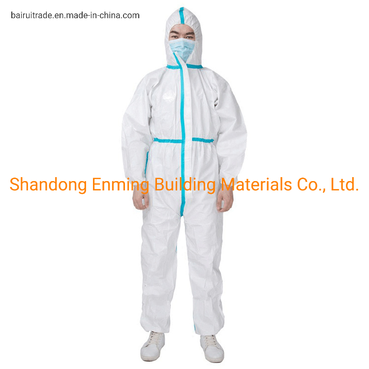 Clean Room Cloth Disposable Protective Coverall Virus Protection Suit Waterproof Safety Clothes