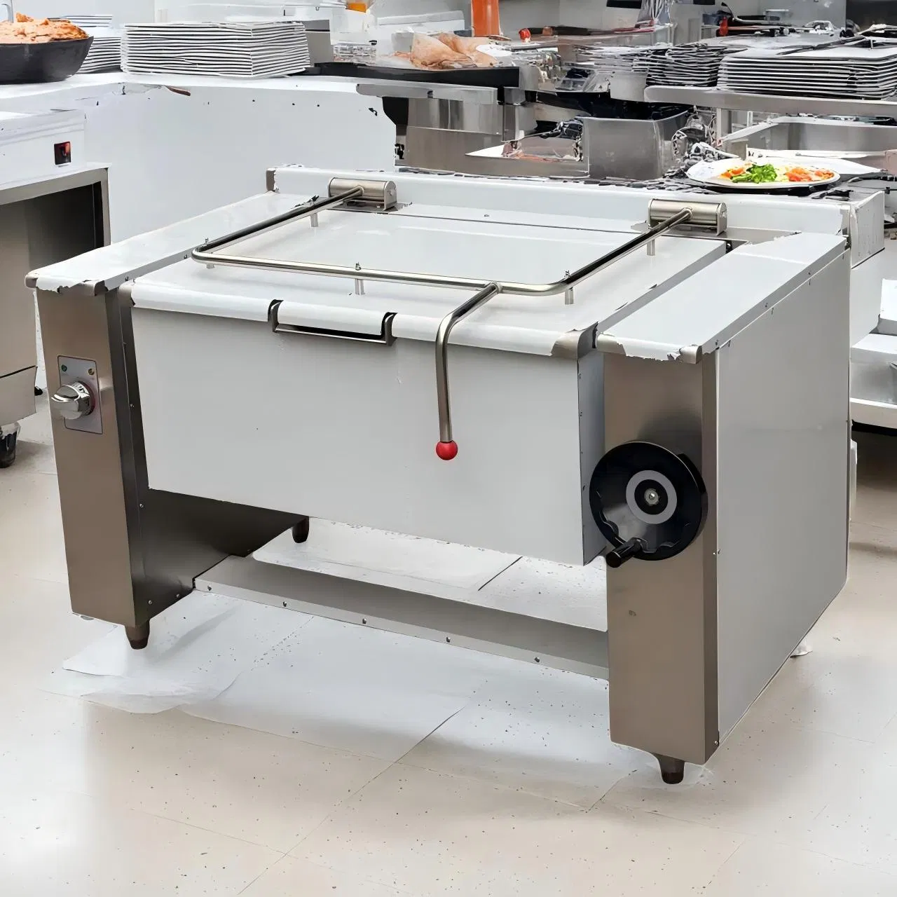 Versatile Tl-RS Tilting Braising Pan for Commercial Kitchen Use - Gas/Electric