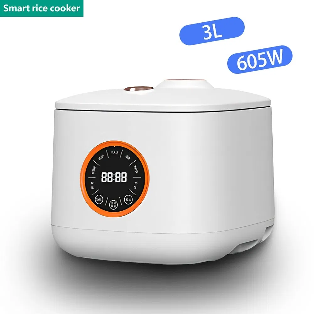 Spacious 3L Zd-30xpl Stainless Steel Rice Cooker for Family Meal Preparation