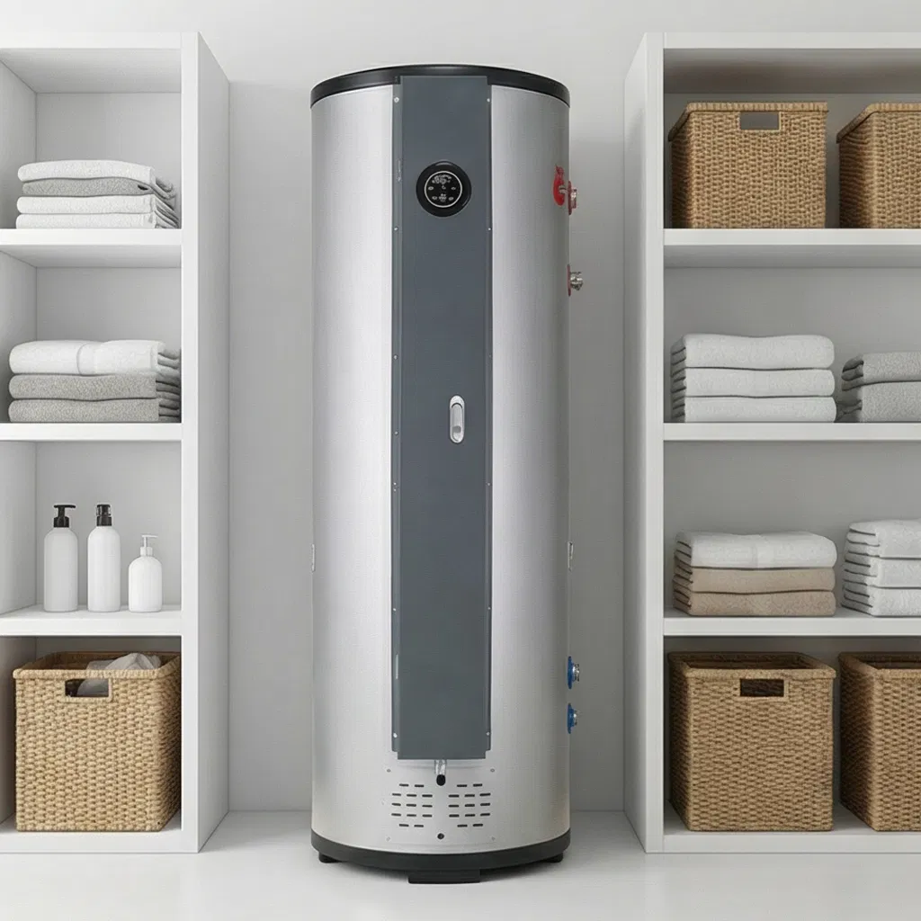 Whrifbool Silver Gas Water Heater for Instant Hot Water Supply