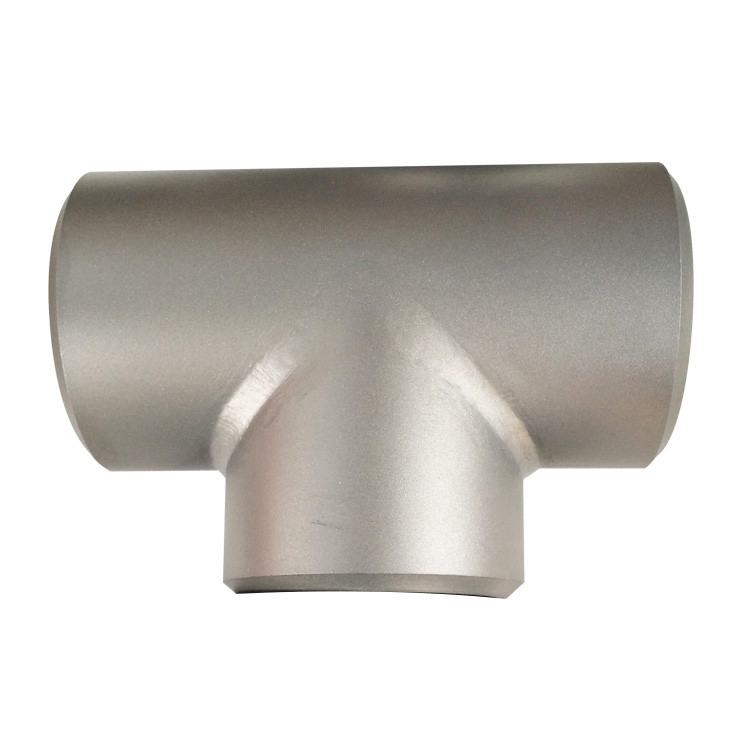 ASTM B363 Gr. 7 Grade 7 Alloyed Titanium Tee for Industrial Use