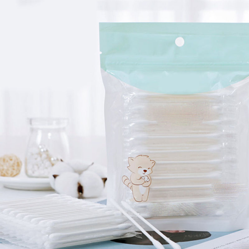 Factory Price 60 Units Individually Packaged Cotton Buds