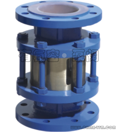 PFA Lined Sight Glass for Oil Pipeline