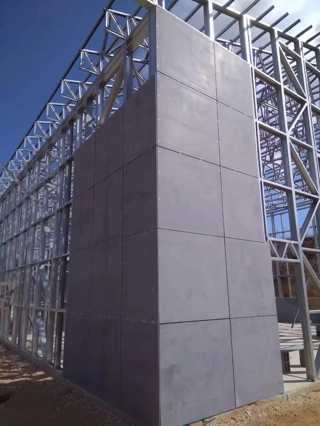 Non-Asbestos Fiber Cement Board Exterior Wall Panel Fiber Cement Facade Panel
