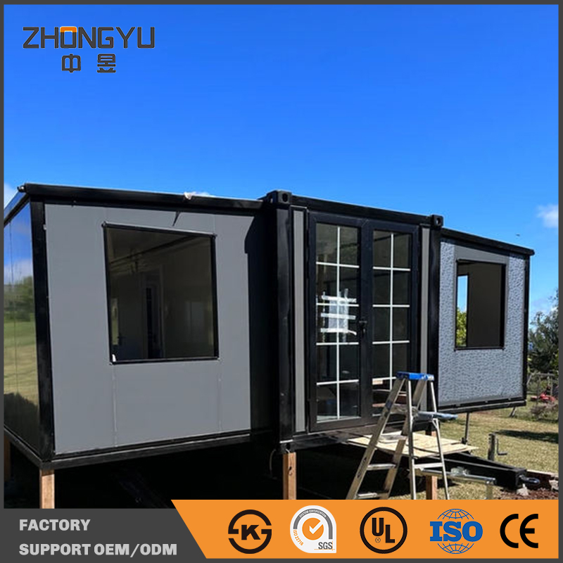 Premium Expandable Steel Container Home for All-Season Living