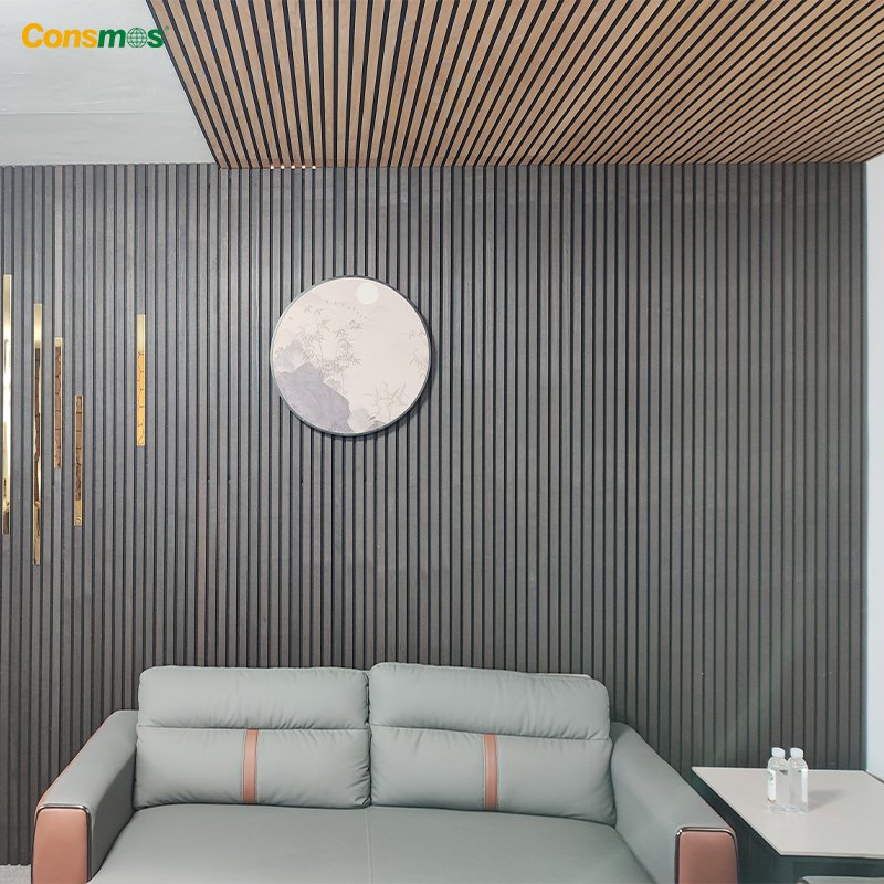 Soundproof Music Booth Sound-Absorbing Cotton Wood Fiber Acoustic Panels Sound Block Panel