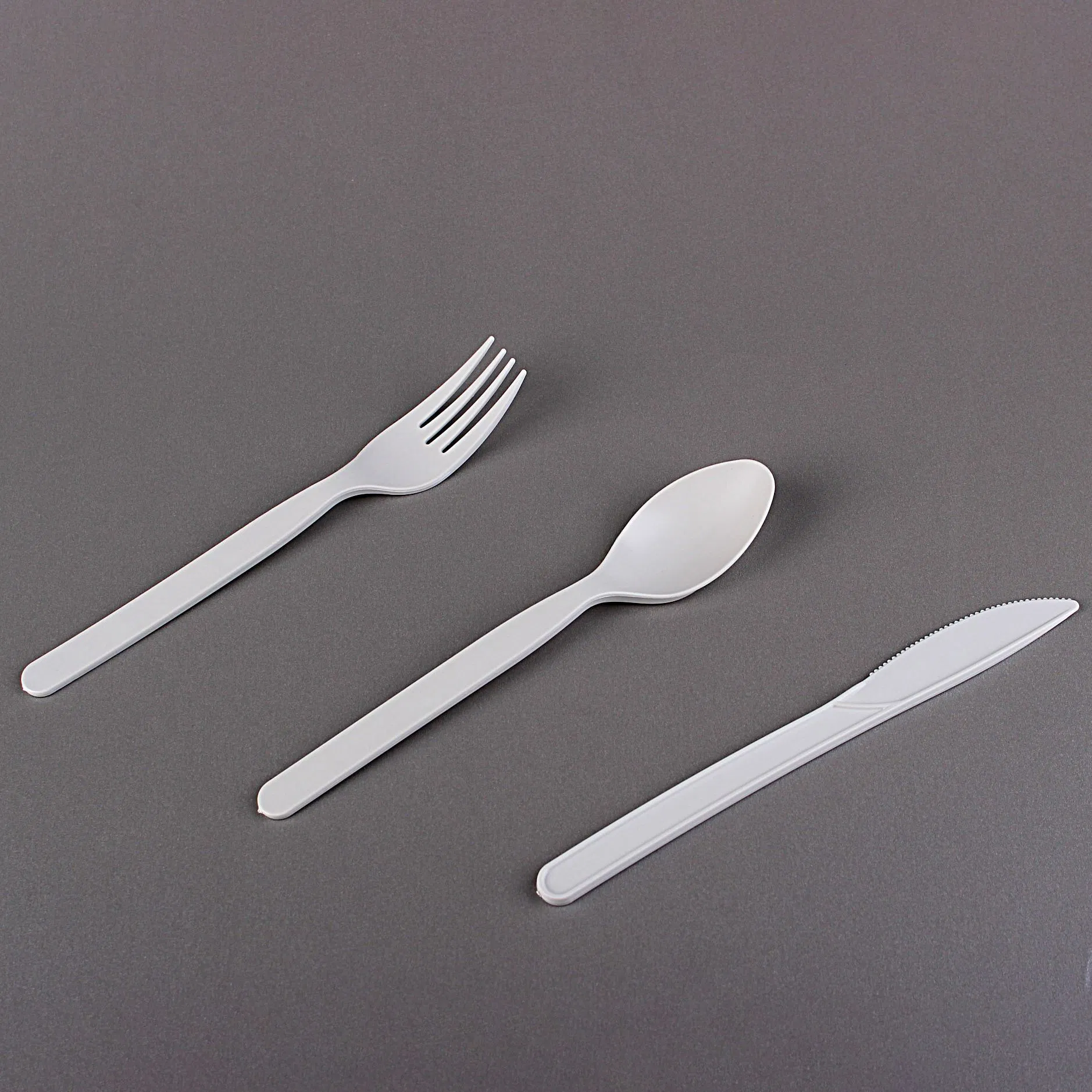 Custom Logo 170mm Corn Starch Plant Knife Disposable Cutlery Tableware