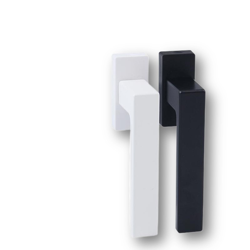 Wholesale Aluminum Accessories Black Window Handles Casement Window Handle Aluminum Alloy Square Handle