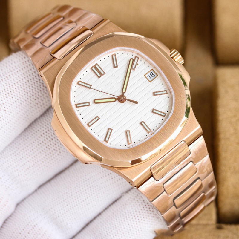 904L Stainless Steel Glass 100m Waterproof Business Luxury Watch for Men