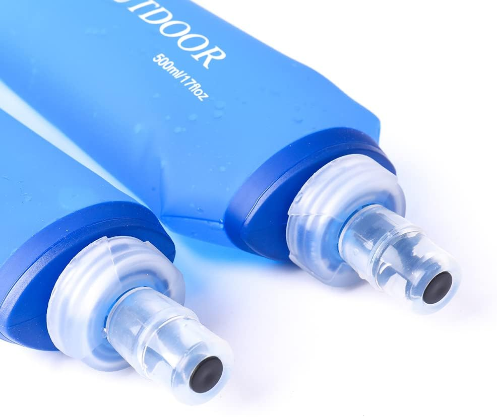 Складная бутылка для бега BPA Free TPU, 350-650 мл