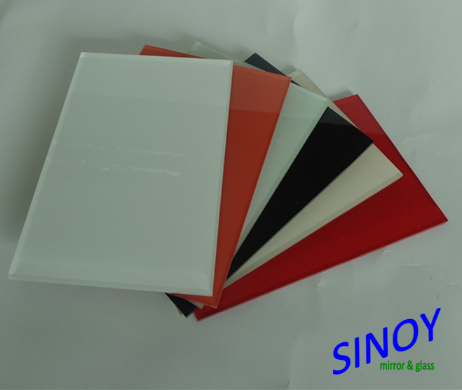 China 2mm - 6mm Thick Double Coated Waterproof Back Painted Glass, Lacquered Glass