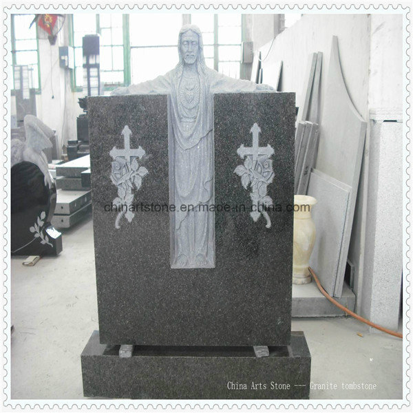 Nature Granite Tombstone for Memory
